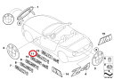 【8/4-11限定 全品P10倍(エントリー要)】BMW 純正 3.0 エンブレム Z4 E85 51147114723