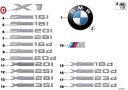 【8/4-11限定 全品P10倍(エントリー要)】BMW X1エンブレム 純正品 新品 X1 F48 51147406550