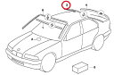 【9/1-10/1限定 全品P10倍(エントリー要)】BMW リアガラスアッパーモール 純正品 新品 3シリーズE36 51311977608