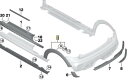 【9/1-10/1限定 全品P10倍(エントリー要)】BMW MINI RオーバーフェンダーLH (純正品・新品) F56 F57 純正品番:51777376877