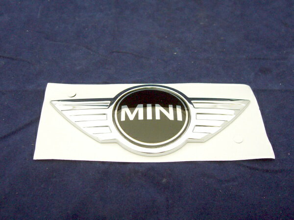 BMWMINI R55 R56 R57（クーパーS以外）純正品 BMWミニ ボンネットエンブレムOE番号：51142754972