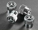 ☆ベンツ BENZ純正アクセサリーバルブキャップMercedes-Benzスリーポインテッド スターマーク入り