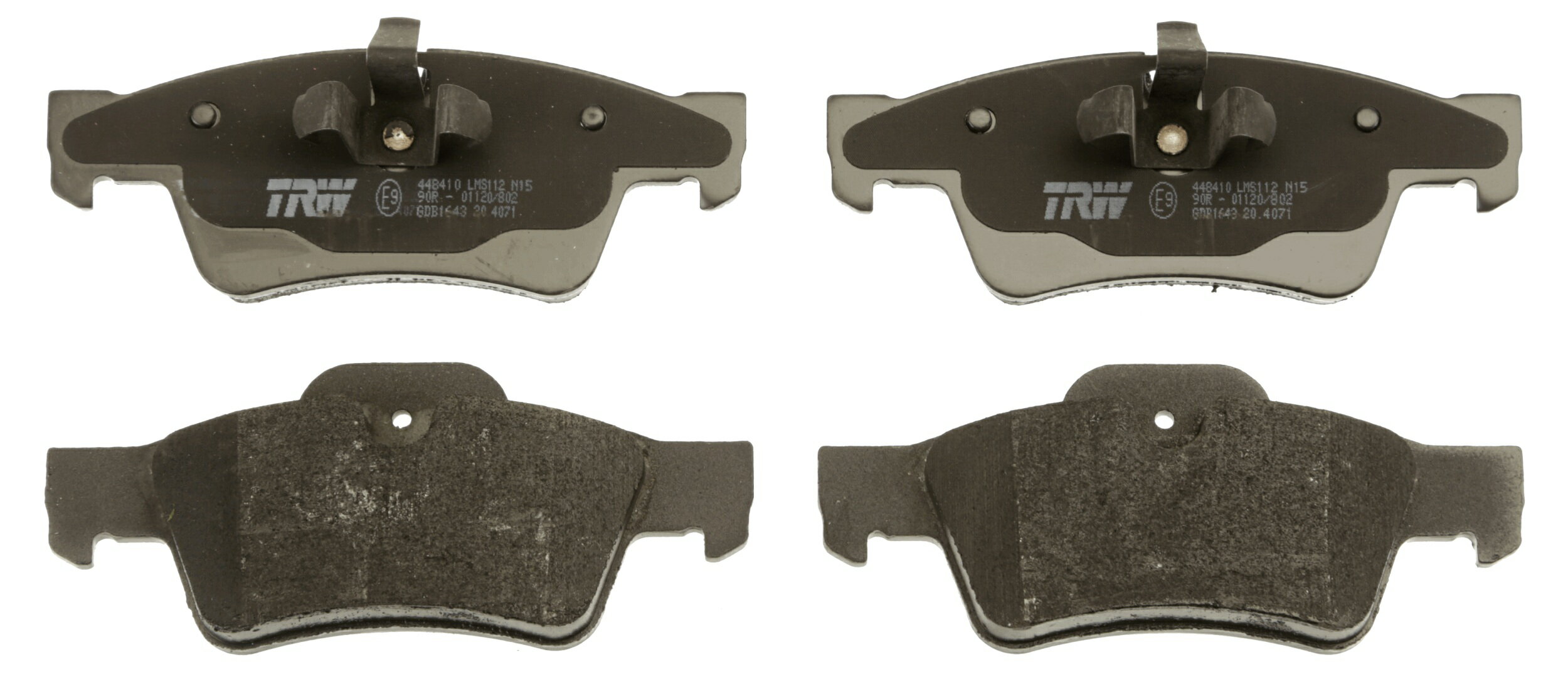 Rakuten - Mercedes-Benz メルセデス・ベンツ リアブレーキパッド 新品 TRW GDB1643 1644201920