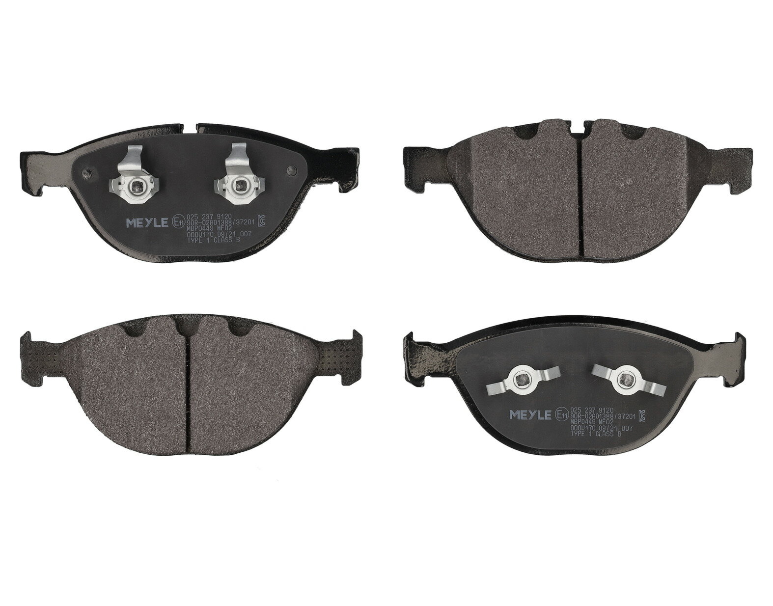 BMW フロントブレーキパッド MEYLE 34112284065 0252379120