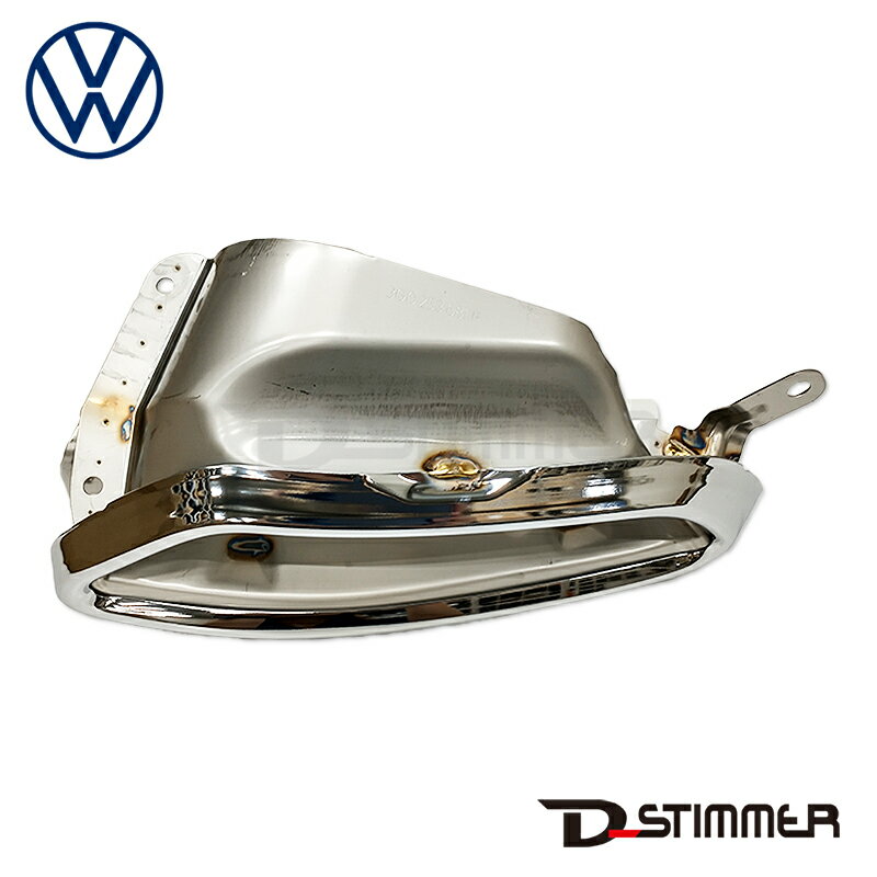 Volkswagen フォルクスワーゲン マフラーカッターLH 純正 3G0253681F. 純正品番:3G0253681F