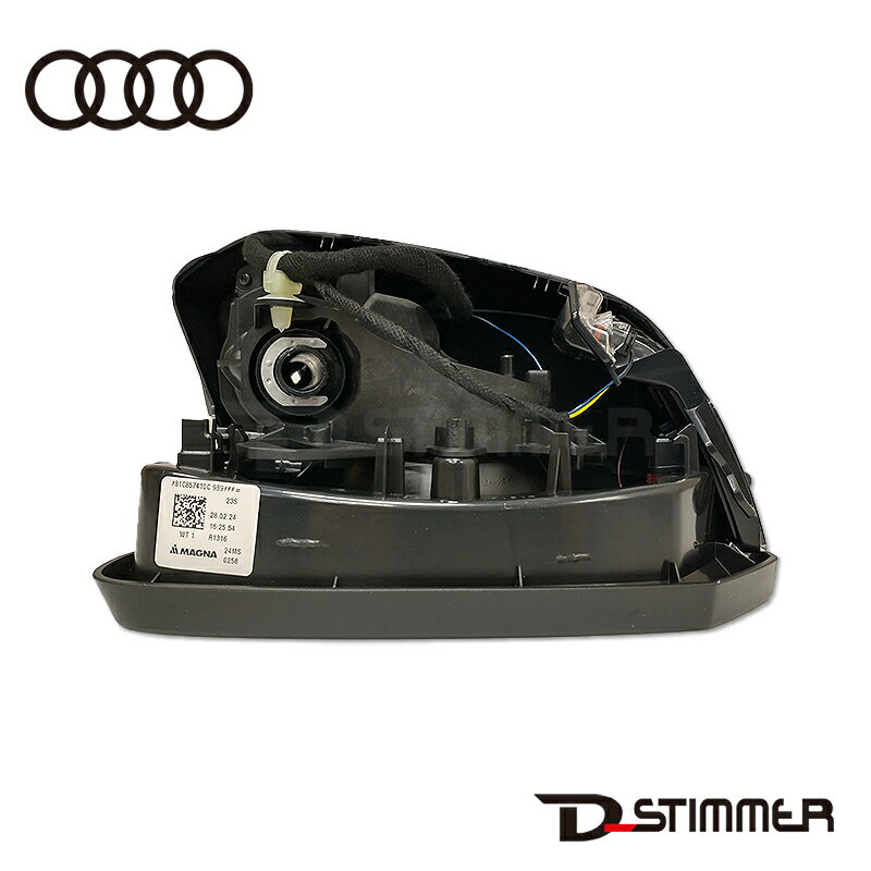 AUDI アウディ ドアミラー本体RH 純正 81C857410C9B9. 純正品番:81C857410C9B9