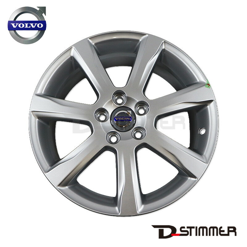 訳あり格安B品★ VOLVO ボルボ 純正品 アルミホイール 17インチ × 7.0J シルバー 31439298