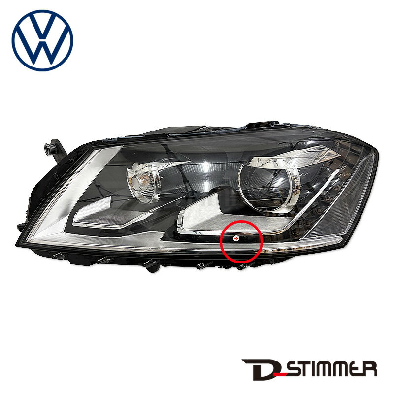 訳あり格安B品★ Volkswagen フォルクスワーゲン 純正品 ヘッドランプ 左側 PASSAT 3C型 3AC941753