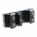 フォルクスワーゲン パワーウインドウスイッチ運転席側 新品 VEMO V10-73-0023 1K4959857CREH