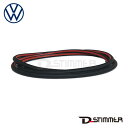 【9/1-10/1限定 全品P10倍(エントリー要)】Volkswagen フォルクスワーゲン 純正品 フロント ドアウェザー ストリップ ドア側 右側 3C4837702D5AP