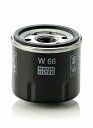 ルノー オイルフィルター MANN フィルター W66 8200257642