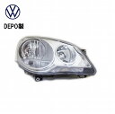 VW フォルクスワーゲン ハロゲン ツイン ヘッドランプ 右側 新品 DEPO製 Polo ポロ 6Q2941008N 441-11A8R-RD-EM 日本仕様 左側通行用 ヘッドライト ヘットランプ ヘットライト 右 RH カー ライト Volkswagen ハロゲン ツイン