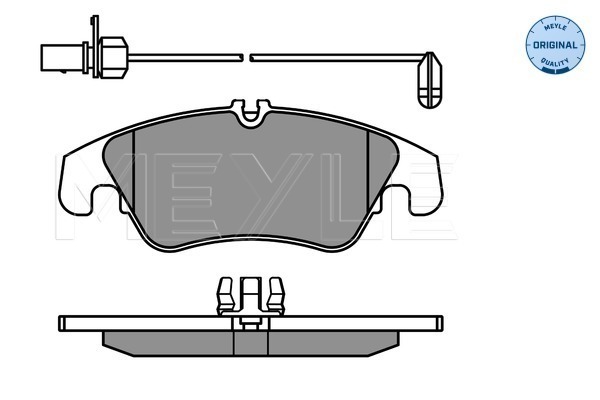 AUDI フロントブレーキパッド MEYLE 4G0698151AA 0252474319/W