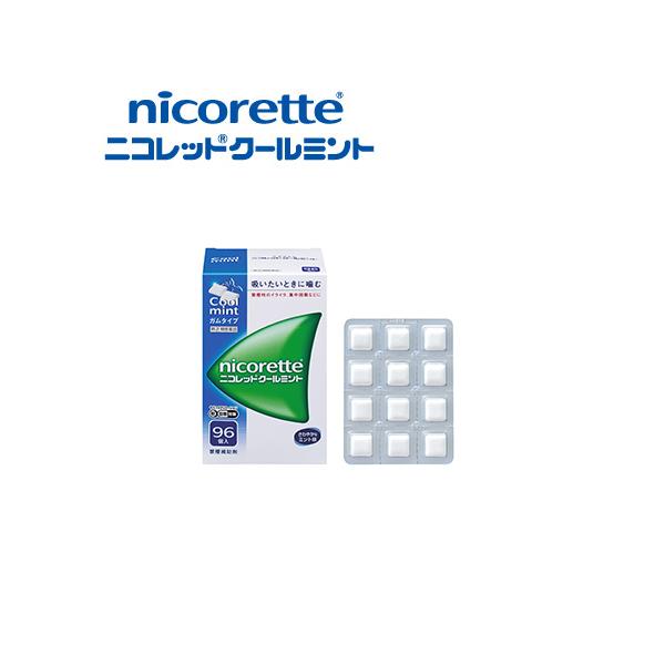 武田コンシューマヘルスケア ニコレット クールミント 96個 【指定第2類医薬品】禁煙補助剤