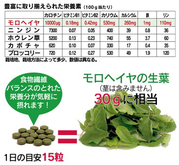 モロヘイヤ100％ 緑粒 2個組 徳用ボトル ムチンの力 野菜不足 ダイエットにも 人気急上昇 大容量750粒入2個組 送料無料 有機栽培