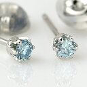 ダイヤモンドPTアイスブルーダイヤモンドピアス 0.10ct 