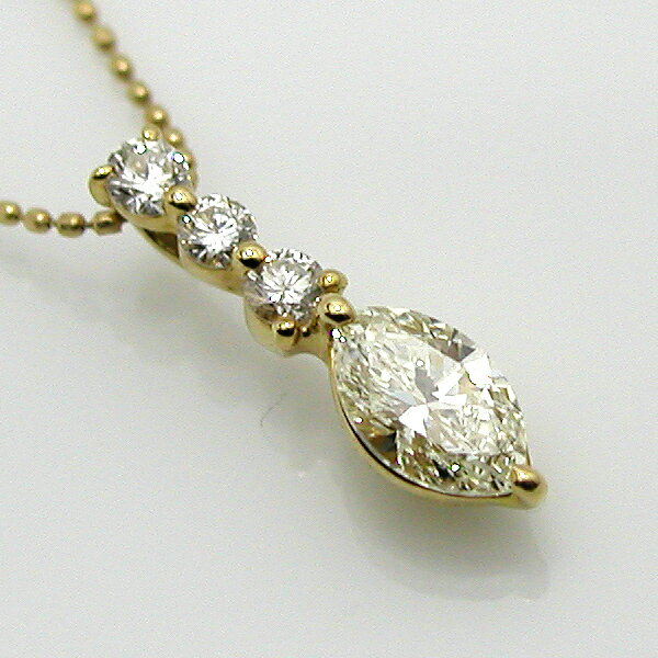 東京宝石科学アカデミー　鑑定書付　K18ダイヤモンドPDN　0.824ct 　0.20ct　 VLY-SI2