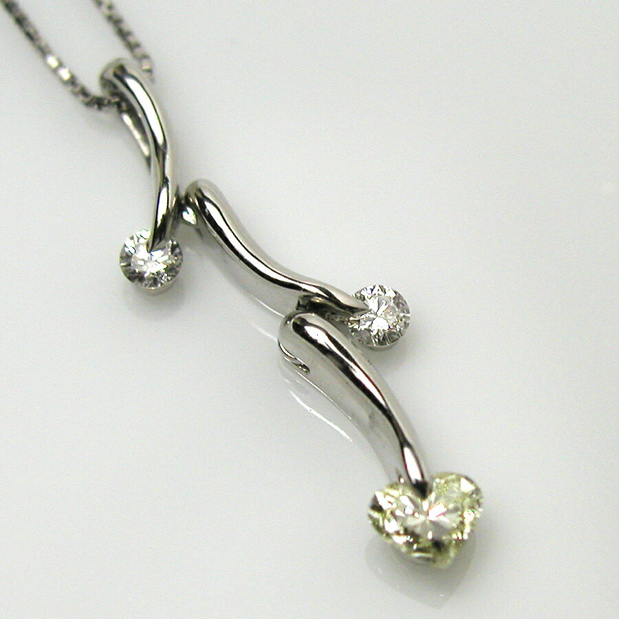 樂天商城 - 東京宝石科学アカデミー　鑑定書付　PTダイヤモンドPDN　0.383ct 0.2ct　 S-SI2