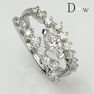 樂天商城 - 東京宝石科学アカデミー　鑑定書付PTダイヤモンドリング0.505ct　0.660ct