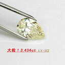 DGL鑑定書付き　ダイヤモンド　3.434ct　LY-SI2　ペアーシェイプ