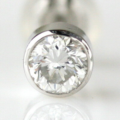 PTダイヤモンド　メンズピアス0.3ct　D-VVS1-EX　最高級品