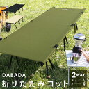 コット2way フォールディング　耐荷重150kg 収納バッグ付き 専用枕付き 