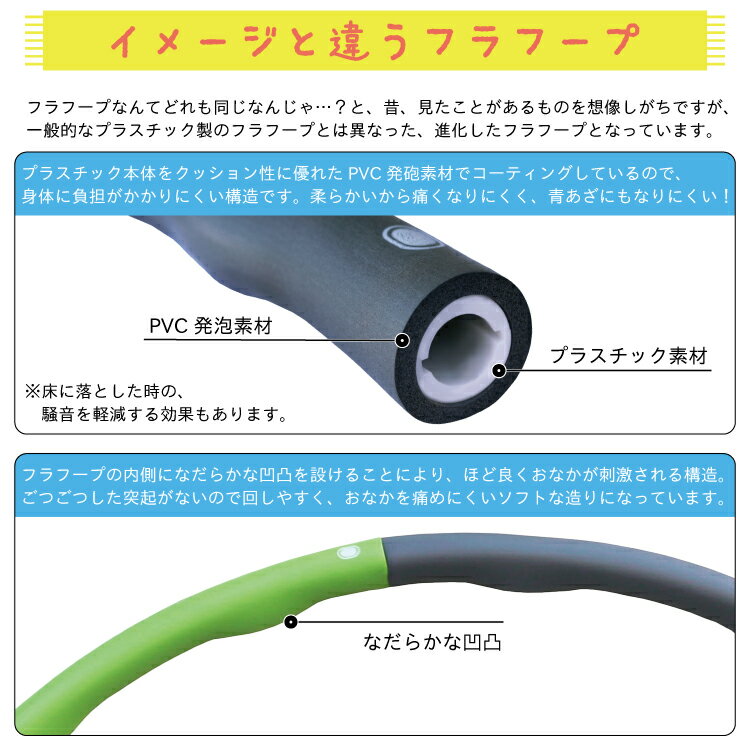 フラフープ ダイエット エクササイズ ウエスト 組み立て式 分解式 大人用 リング ...