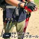 【マラソン P最大10倍】トレッキングポール 高級カーボン製【軽量175g 最少61cm】収納袋付きトレッキングステッキ　2本セット　アンチショック機能付　登山　杖 トレッキング　ストック 山登り 登山用品　送料無料