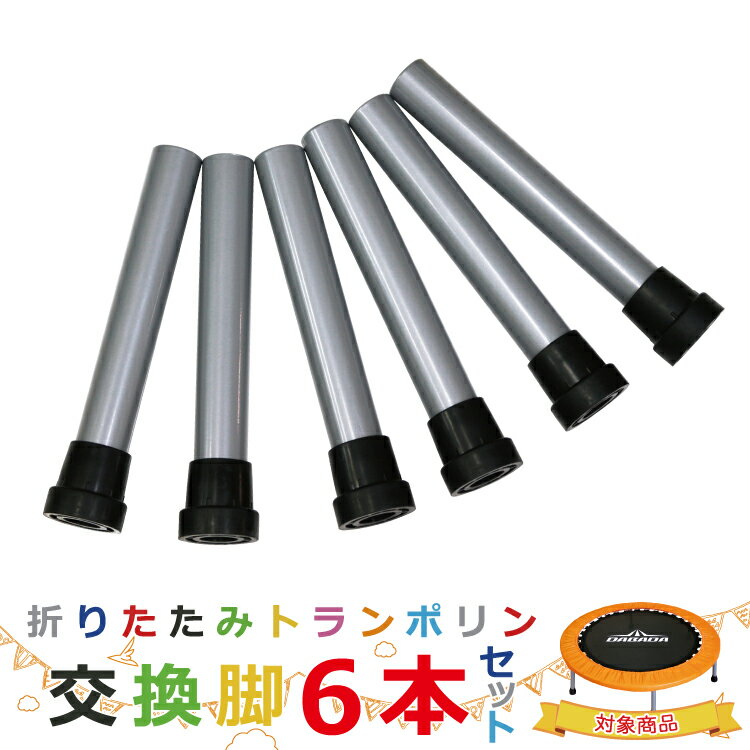 【ブラックフライデー限定 全品P10倍(エントリー要)】 TVに紹介されました!トランポリン交換脚 6本セット 送料無料