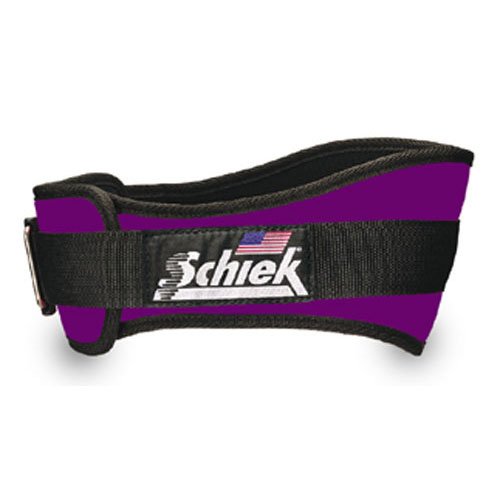 Schiek シーク レディース用リフティングベルト Model2004 パープル XXSサイズ XSサイズあります トレーニングベルト 筋トレの必需品 ウエイトトレーニングに最適 腹圧を高めて腰痛予防に 