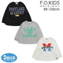 【20%OFF SALE セール】FO kids エフオーキッズ カラバリグラフィックロンT(80~150cm)R106025 子供服 女の子 男の子 キッズ ...