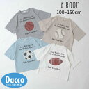 【10%OFF SALE セール】b.ROOM ビールーム 【カイテキ天竺】アソートスポーツプリントTシャツ(100~150cm)9851206 子供服 女の子...