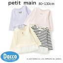 【20%OFF SALE セール】Petit main プティマイン 【サンリオ】花チュール長袖T(80~130cm)9651208 子供服 女の子 キッズ ト...