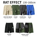 【30%OFF SALE セール】RAT EFFECT ラットエフェクト 水陸両用ベイカーショートパンツ(130~160cm)RHP242406 子供服 キッズ ボトムス 夏服 2025春夏