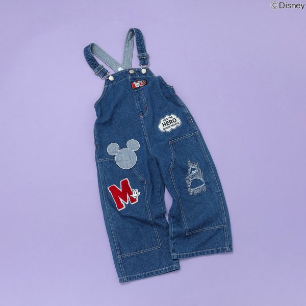 BREEZE ブリーズ ディズニーキャラクター/サロペット (90~130cm)J519905 子供服 キッズ 男の子 女の子 ..