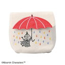 MOOMIN ムーミン 雲と傘 ポーチ 約12x15cm リトルミイ 小物入れ コスメポーチ 化粧ポーチ 収納 持ち運び アップリケ 刺繍 シンプル おしゃれ かわいい 北欧 シンプル ナチュラル 丸眞 大人 子供 キャラクター 雑貨 赤 レッド 追跡付きメール便 全国送料無料(4)