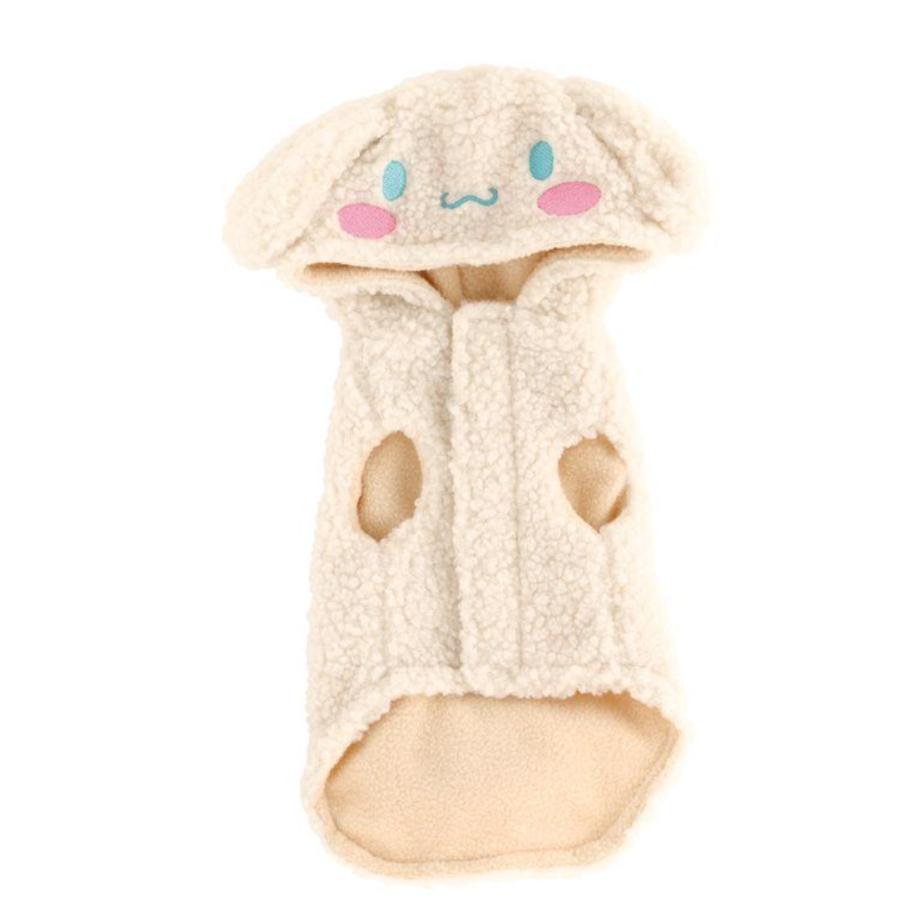 サンリオ シナモロール ペット用コスチューム ボアタンク フード付 Sサイズ PTFB1 シナモン ドッグウェア なりきり ペット 犬 洋服 コスチューム コスプレ サンリオ かわいい キャラクター グッズ スケーター 追跡可能メール便 全国送料無料のサムネイル