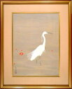 上村松篁 花 木版画
