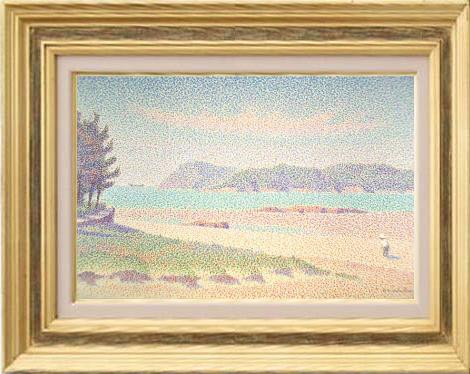 山田嘉彦 干潟 油彩4P