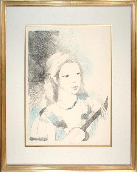 マリー ローランサン ディナ リトグラフ 1931年 限定125部