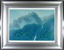 東山魁夷 青山朝霧 リトグラフ 1993年 生前作 東山魁夷本人監修