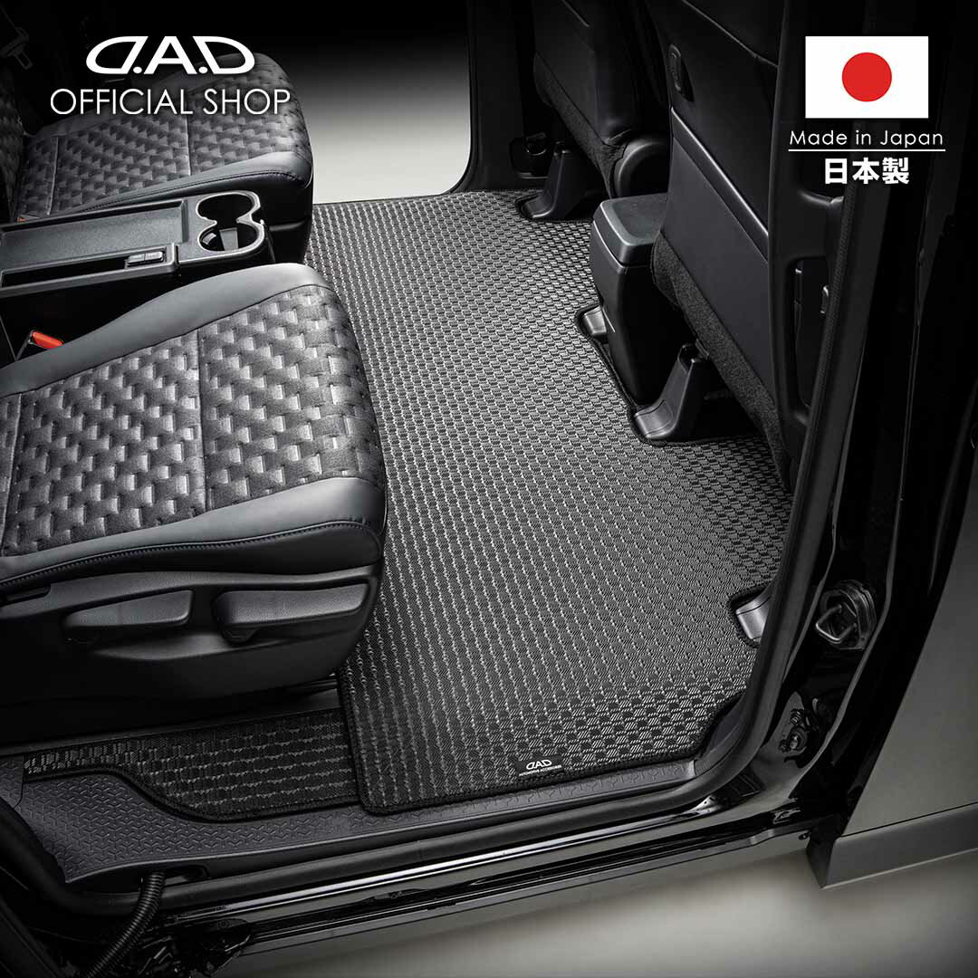 フロアマット トヨタ（TOYOTA）NOAH/VOXY ノア/ヴォクシー 型式:MZRA90W/MZRA95W/ZWR90W/ZWR95WD.A.D タフラバーラグマット ※2列目用 BTY0012/BTY0013 カーマット 車 DAD ギャルソン GARSON