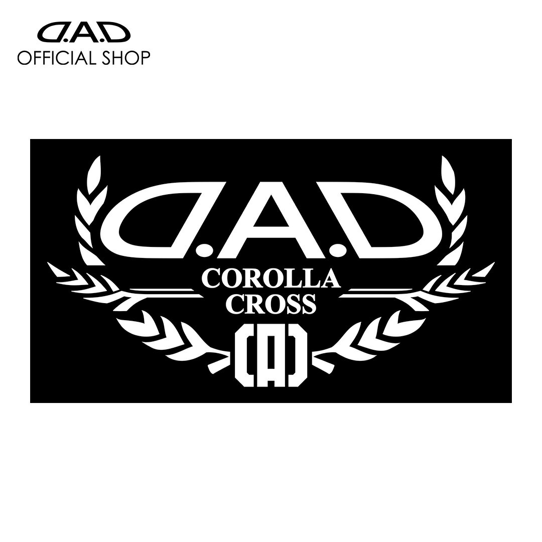 D.A.D オートモデルステッカー カローラクロス（COROLLA CROSS） ホワイト/ブルー/ピンク/レッド ST107 TOYOTA 車 DAD ギャルソン GARSON