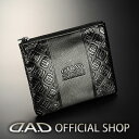 D.A.D ポーチ W180X150 モノグラムブラック LE104-01 DAD ギャルソン GARSON