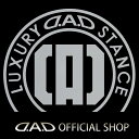 D.A.D ボンネットステッカー W380mm×H300mmサイズ シルバー ST152-02 車 DAD ギャルソン GARSON