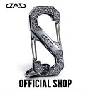 D.A.D クリスタル S字カラビナ キーリング SB185 車 DAD ギャルソン GARSON