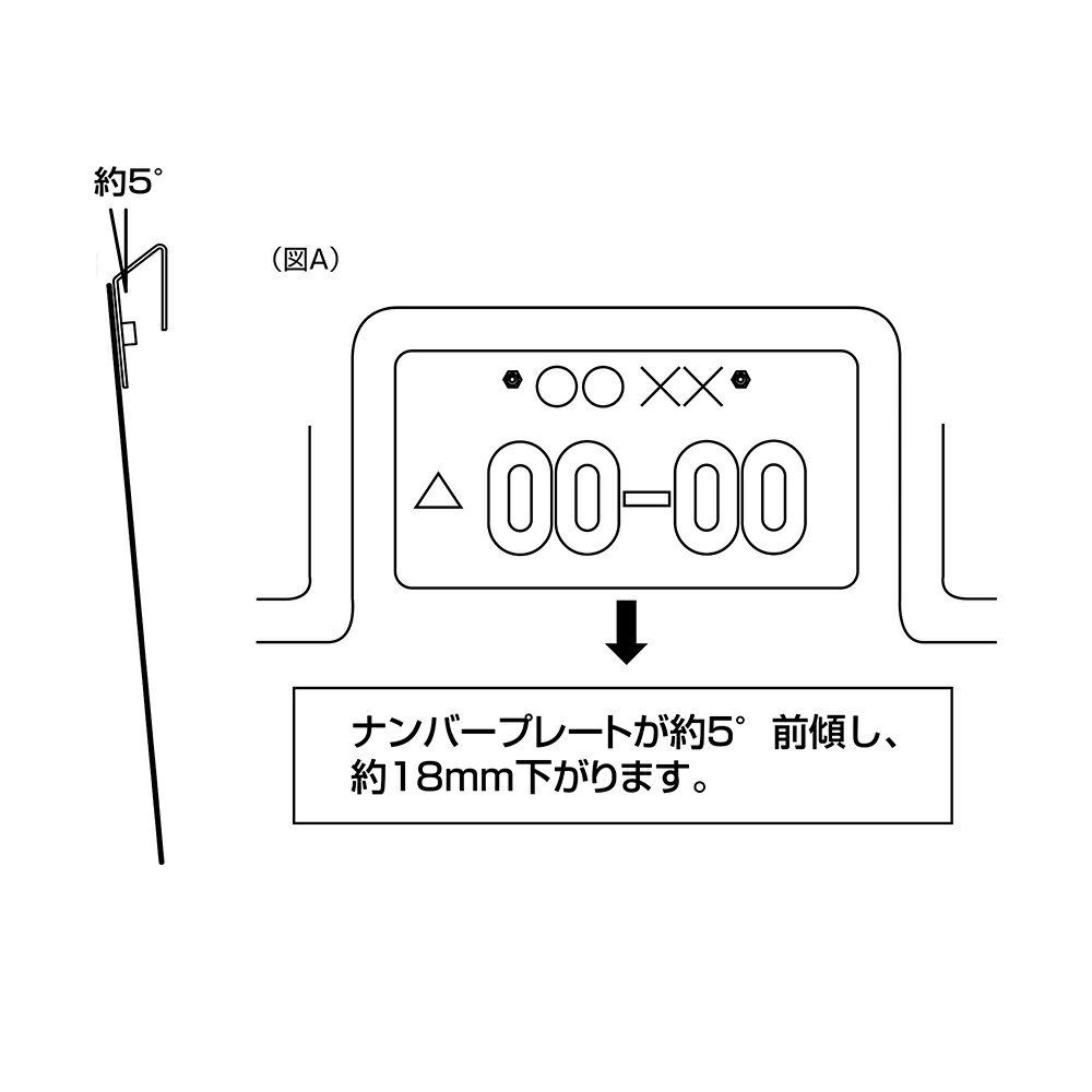 D.A.D スタイリッシュ ナンバープレートステー ブラック×ピンク HA688 カー用品 DAD ギャルソン GARSON 3