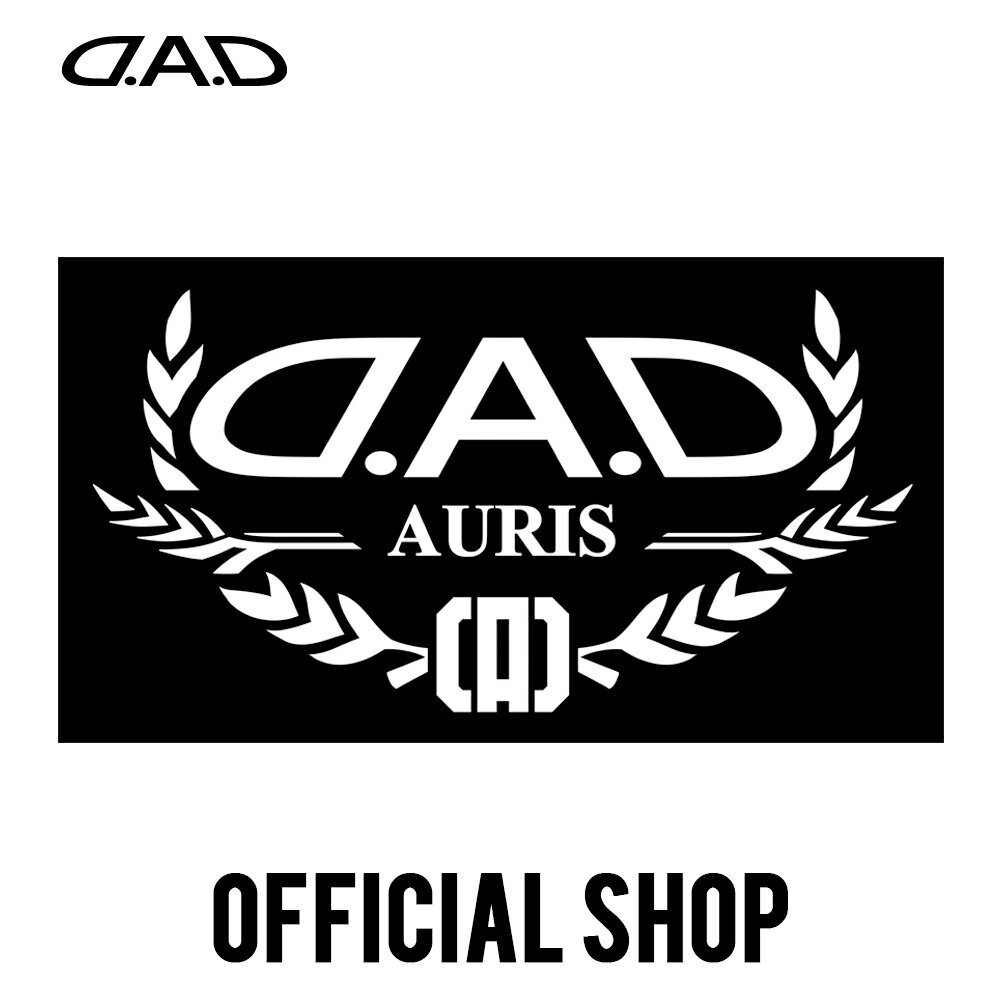 D.A.D オートモデルステッカー オーリス（AURIS） ホワイト/ブルー/ピンク/レッド ST107 TOYOTA DAD ギャルソン GARSON