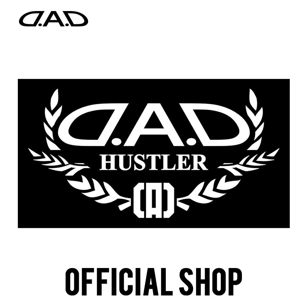 D.A.D オートモデルステッカー ハスラー（HUSTLER） ホワイト/ブルー/ピンク/レッド ST110 SUZUKI 車 DAD ギャルソン GARSON