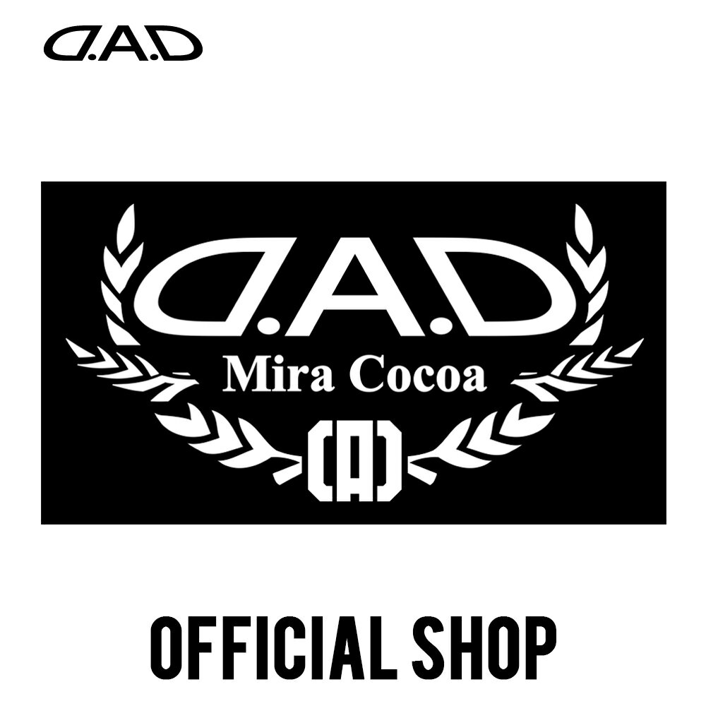 D.A.D オートモデルステッカー ミラココア（Mira Cocoa） ホワイト/ブルー/ピンク/レッド ST111 DAIHATSU DAD ギャルソン GARSON